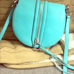 New Rebecca Minkoff Teal/Turquoise crossbody bag